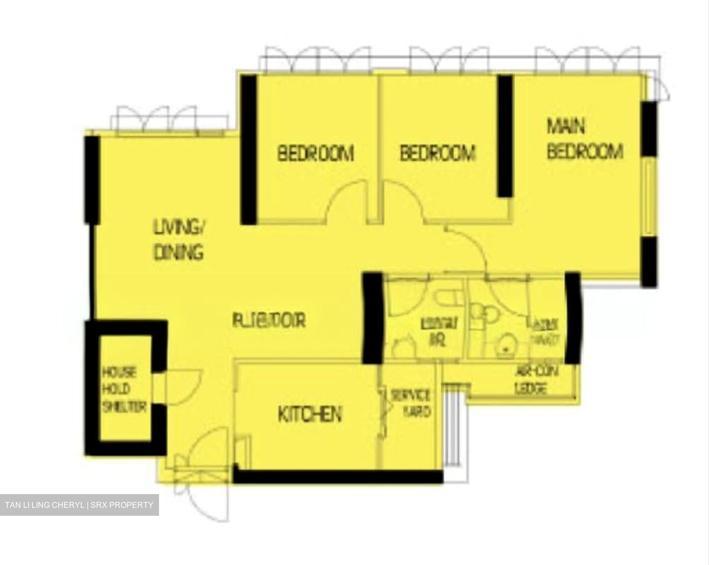 Blk 113C Mcnair Towers (Kallang/Whampoa), HDB 4 Rooms #594211971